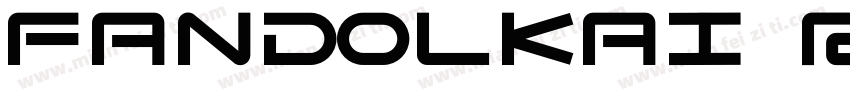 Fandolkai Regular字体转换